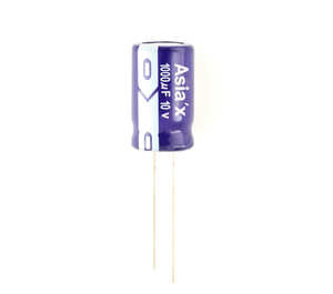 Asia'x High frequeney low impedance aluminum electrolytic capacitors