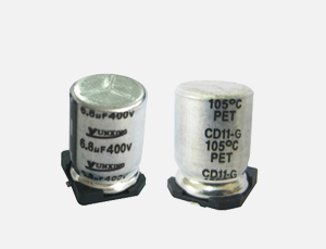 CD11-G Series  SMD aluminium electrolytic capacitor